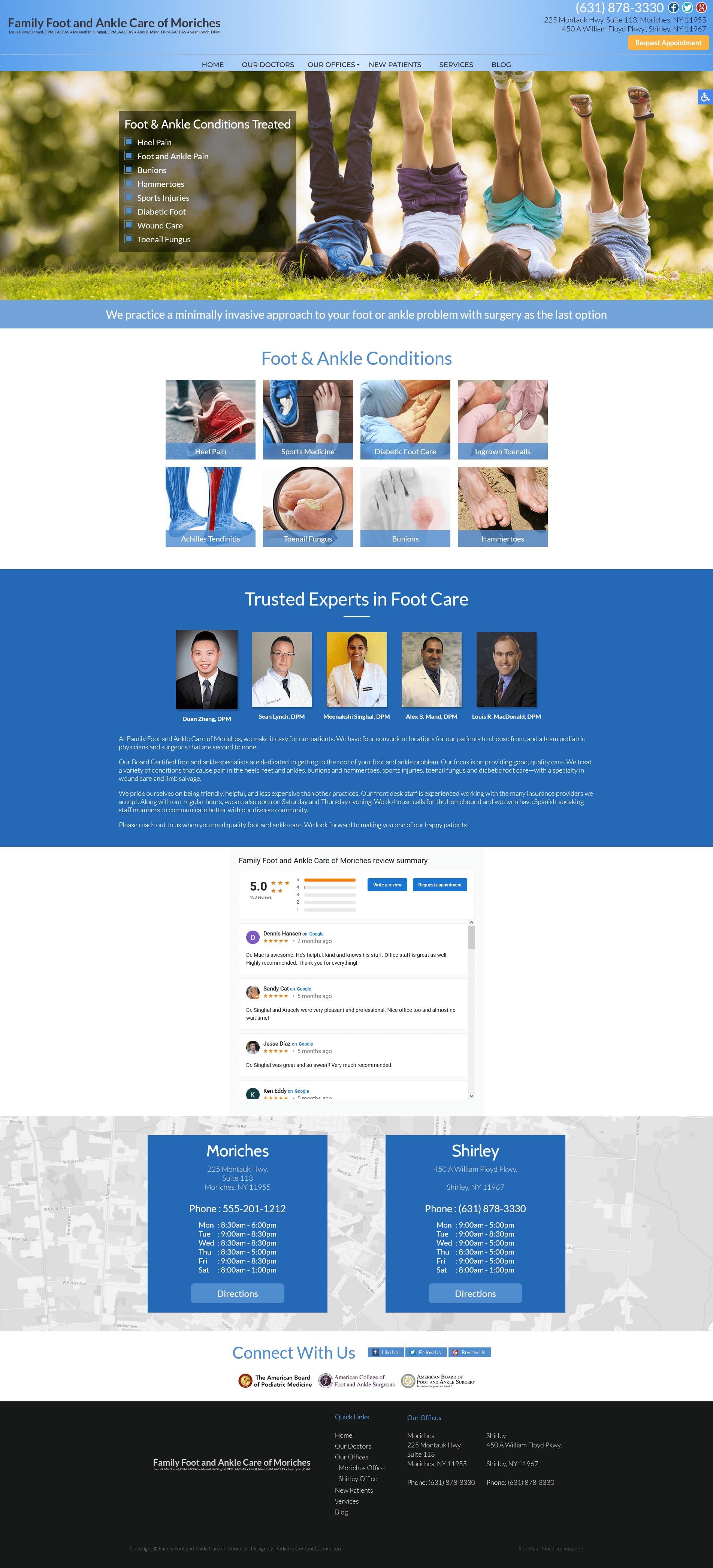 Family Foot and Ankle Care of Moriches